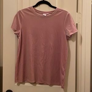 GAP Baby Pink Velour Top